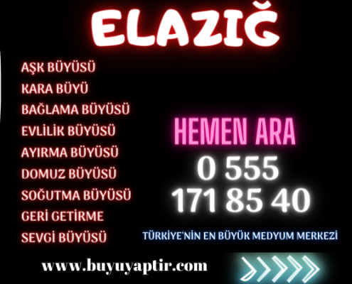 Elazığ Online Medyum ile Gerçek Büyü Yaptır